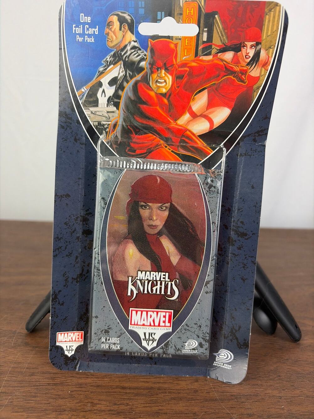 Vs System Marvel Knights Blister Booster Pack Sealed 2005 Upper Deck TCG 14 Card